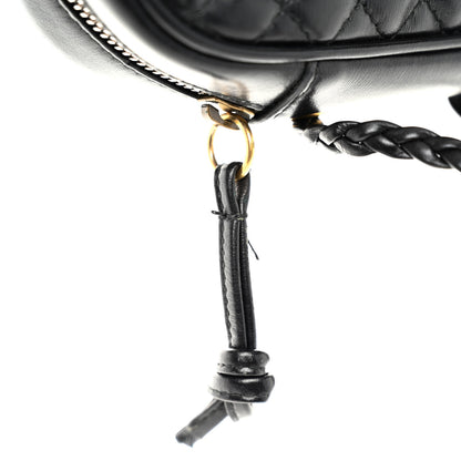 Gucci Calfskin Web Trapuntata Small GG Shoulder Bag Black 11 of 11