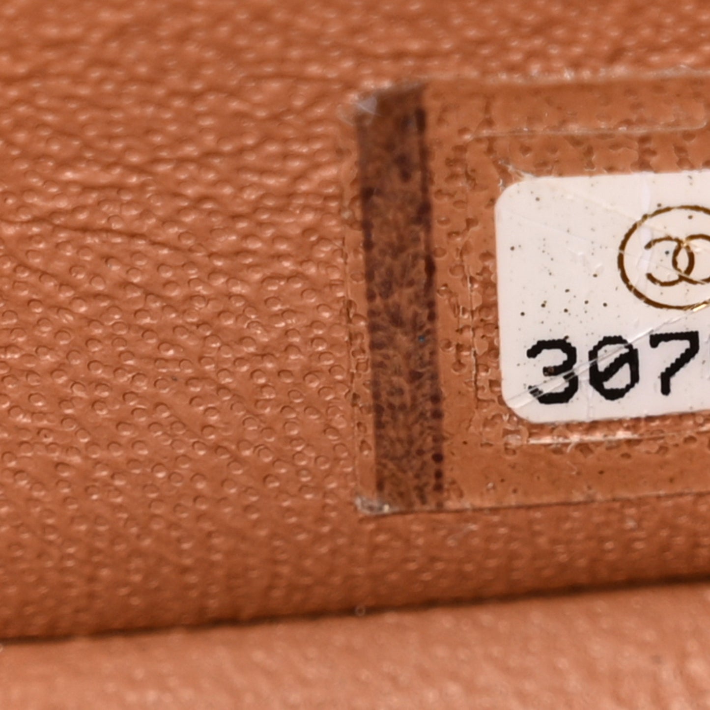 Lambskin Quilted Mini Rectangular Flap Brown