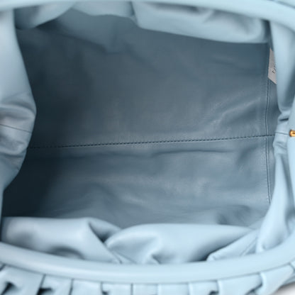 Bottega Veneta Smooth Butter Calf The Pouch Oversized Clutch Ice 5 of 7