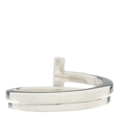 Tiffany Sterling Silver T Square Wrap Ring 56 7.5 3 of 4