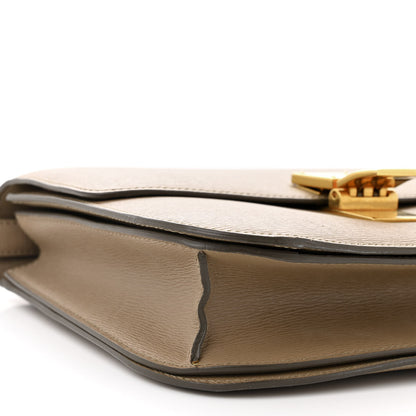 Celine Liege Calfskin Medium Classic Box Flap Bag Taupe 9 of 10