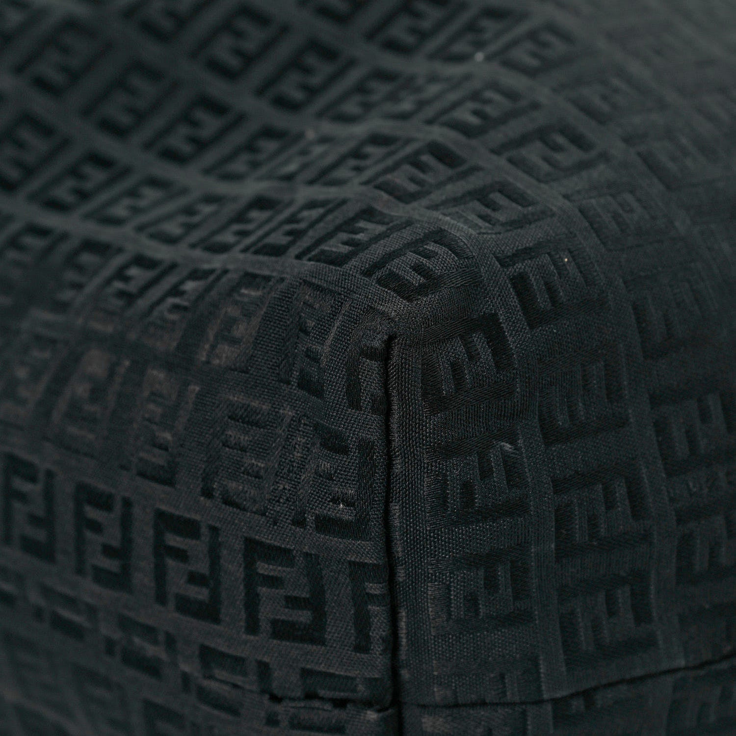 Fendi Zucchino Shopping Tote Black 9 of 16