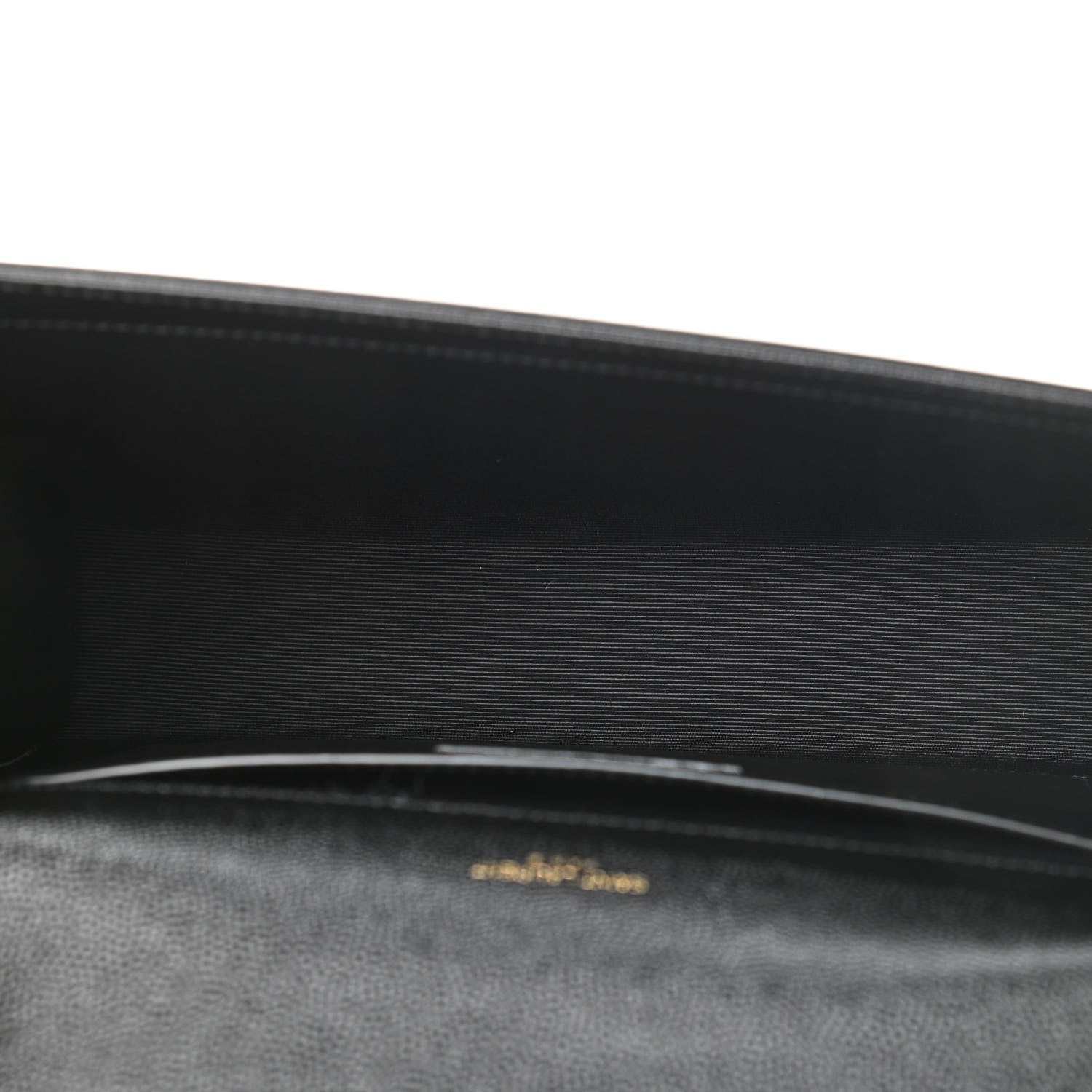 Saint Laurent Grain De Poudre Medium Classic Monogram Kate Satchel Black 5 of 9