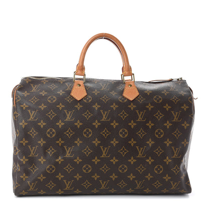 Louis Vuitton Monogram Speedy 40 1 of 8