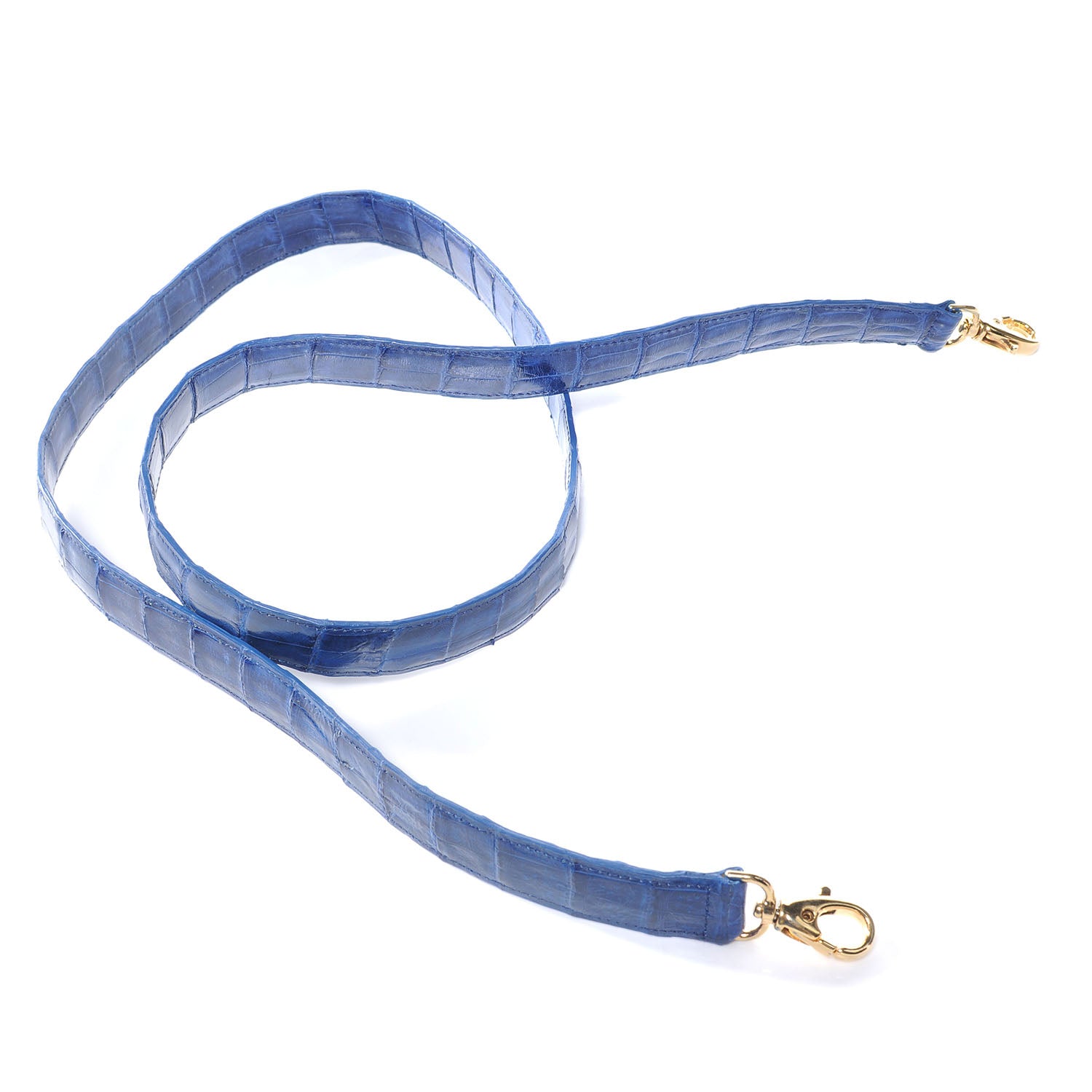 Nancy Gonzalez Executive Double Zip Crocodile Tote Cobalt 8 of 8