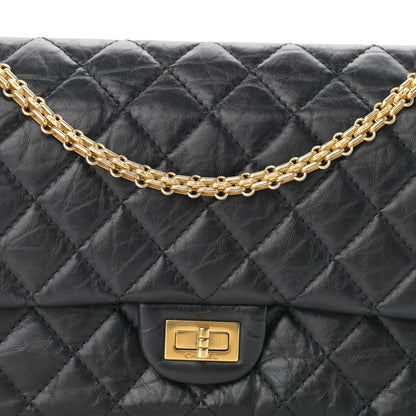 Chanel Aged Calfskin Quilted 2.55 Reissue 226 Flap Black 8 of 11