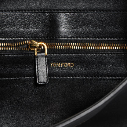 Tom Ford Calfskin Tote Black 6 of 8