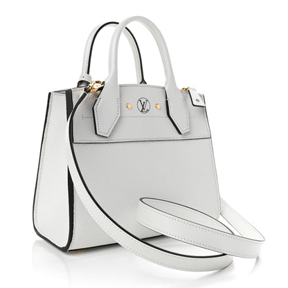 Louis Vuitton Calfskin City Steamer Mini White 3 of 8
