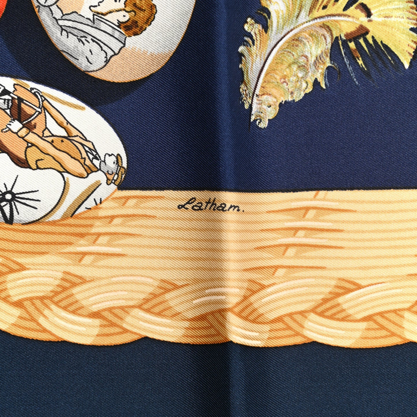 Silk Couvee d'Hermes Scarf 90 Multicolor