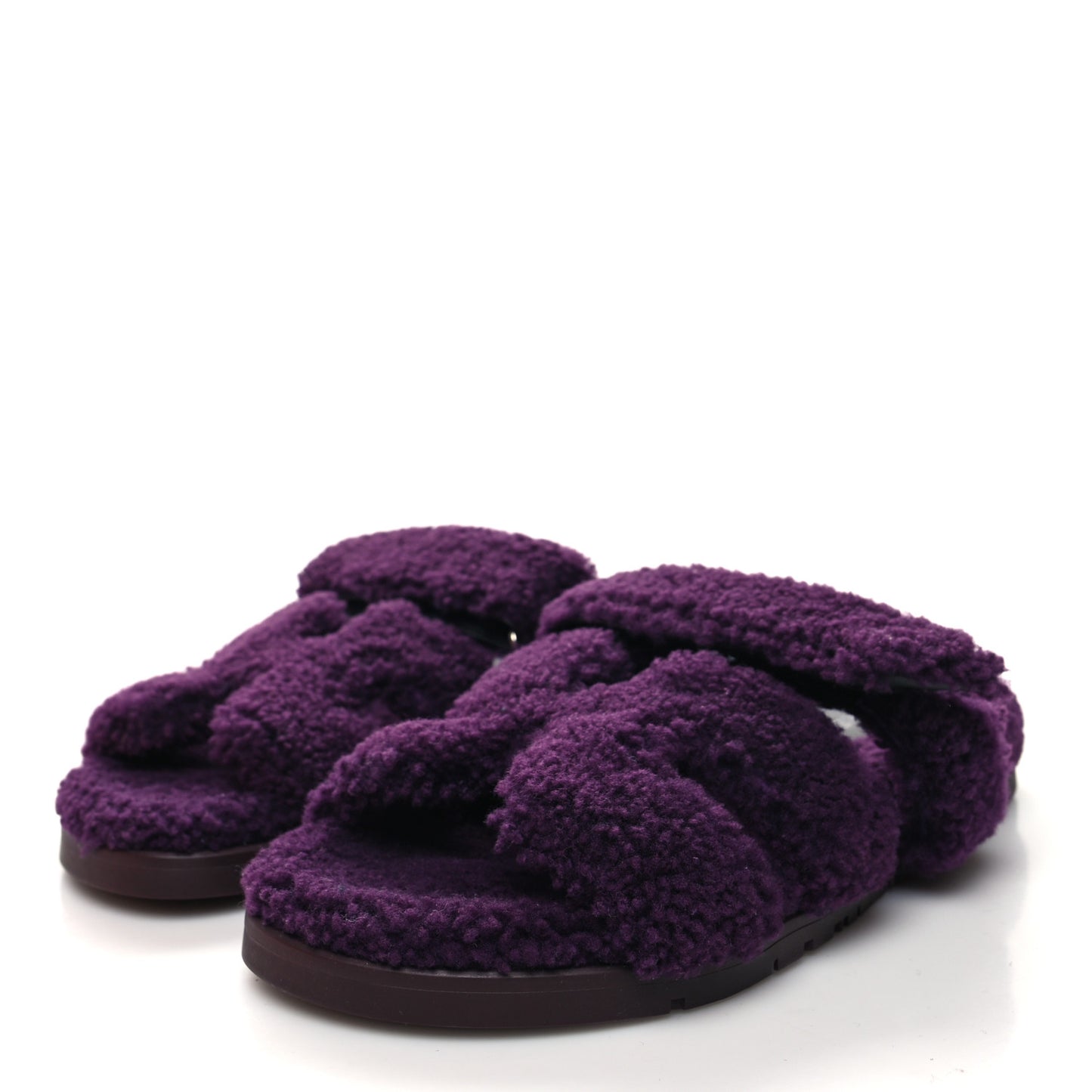 Woolskin Womens Chypre Sandals 38 Violet Fonce