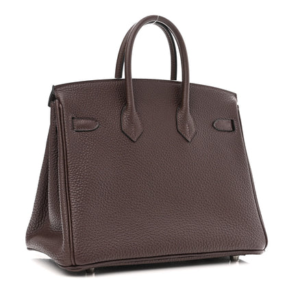 Hermes Togo Birkin 25 Chocolate 2 of 10