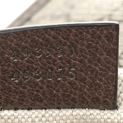 Gucci GG Supreme Monogram Neo Vintage Web Belt Bag Brown 7 of 12