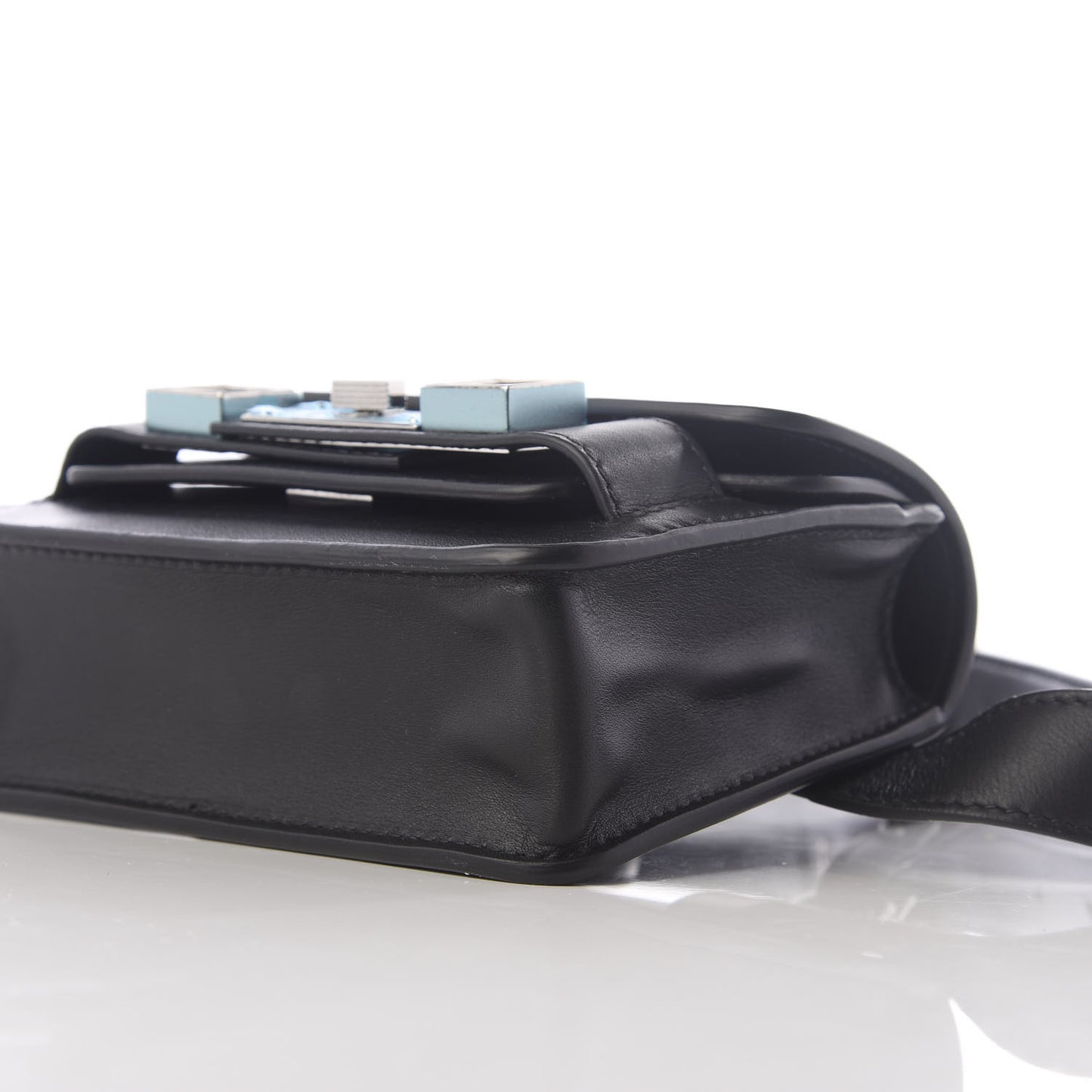 Calfskin Micro PS11 Belt Bag Black