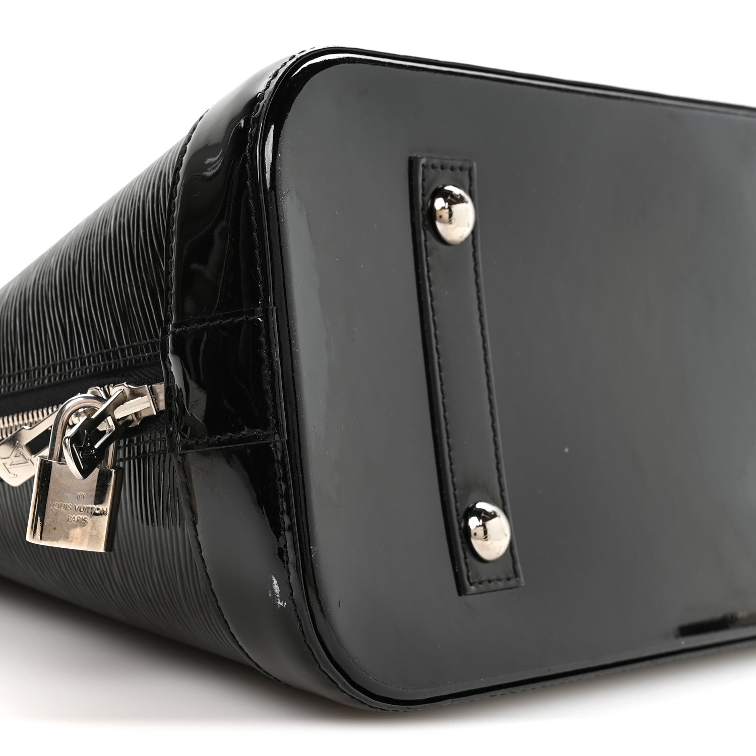 Louis Vuitton Electric Epi Alma MM Black 10 of 11
