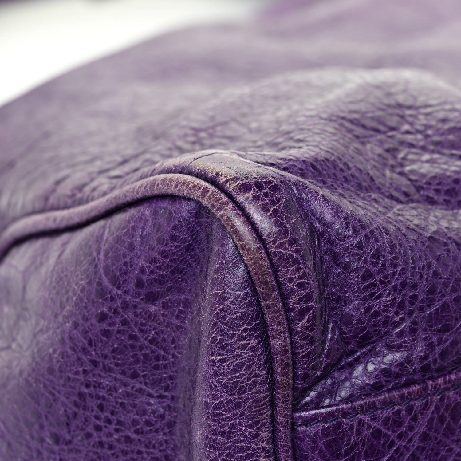 Balenciaga Agneau Classic Hardware Velo Dark Violet 15 of 38