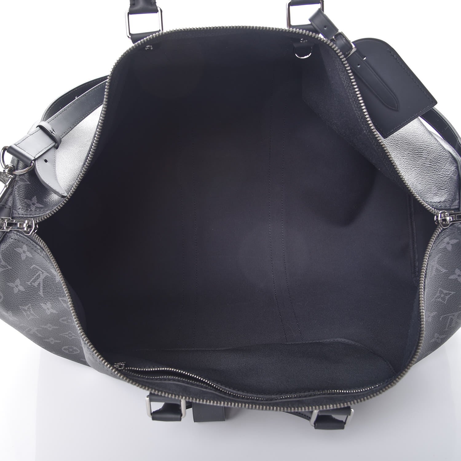 Louis Vuitton Monogram Eclipse Keepall Bandouliere 55 5 of 8