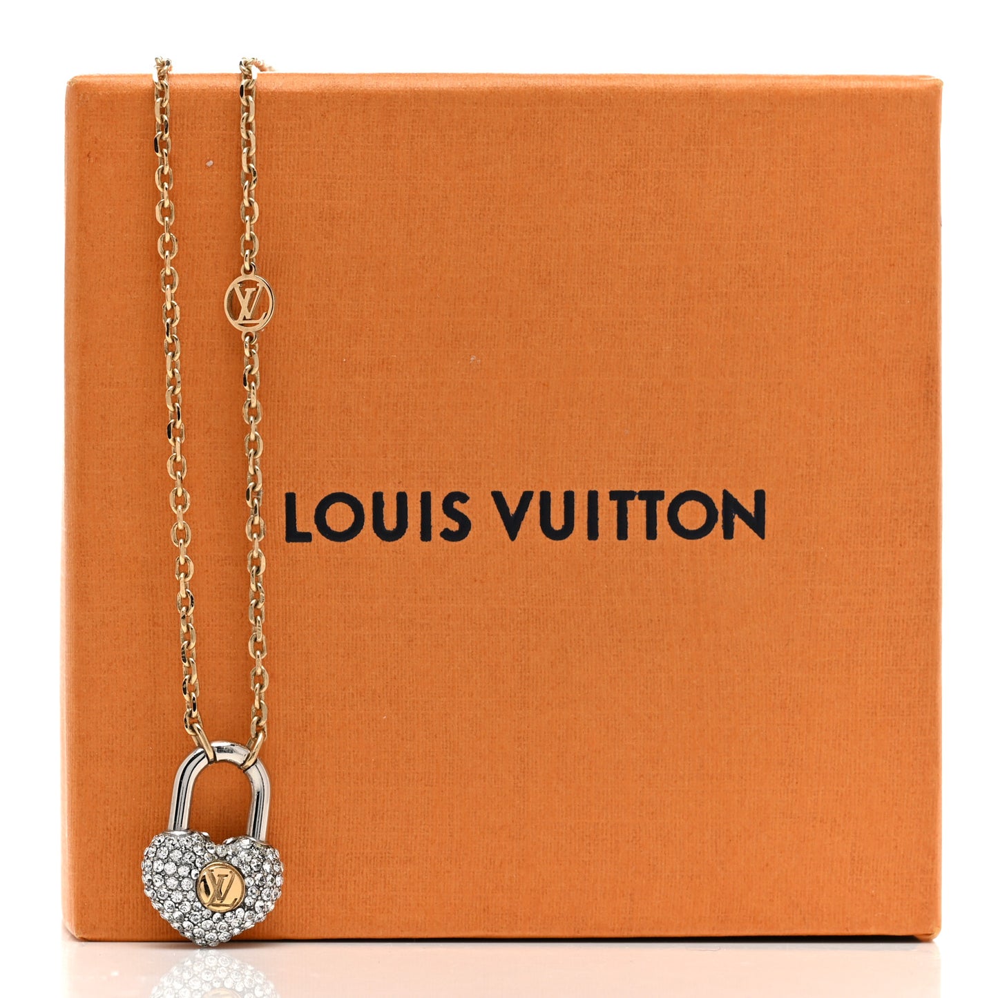 Crystal Crazy In Lock Necklace