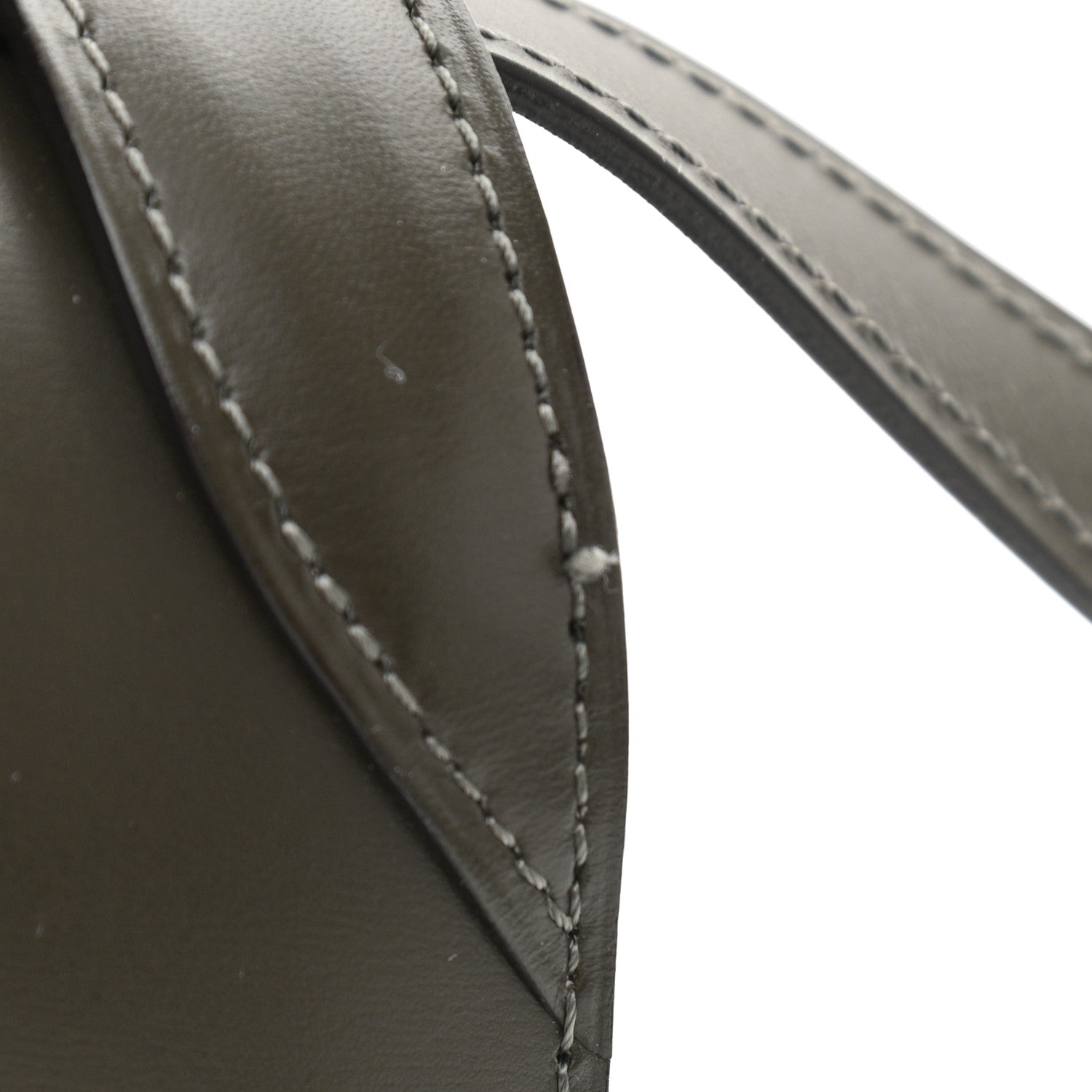 Moynat Box Calfskin Sac Mignon Kaki 10 of 12