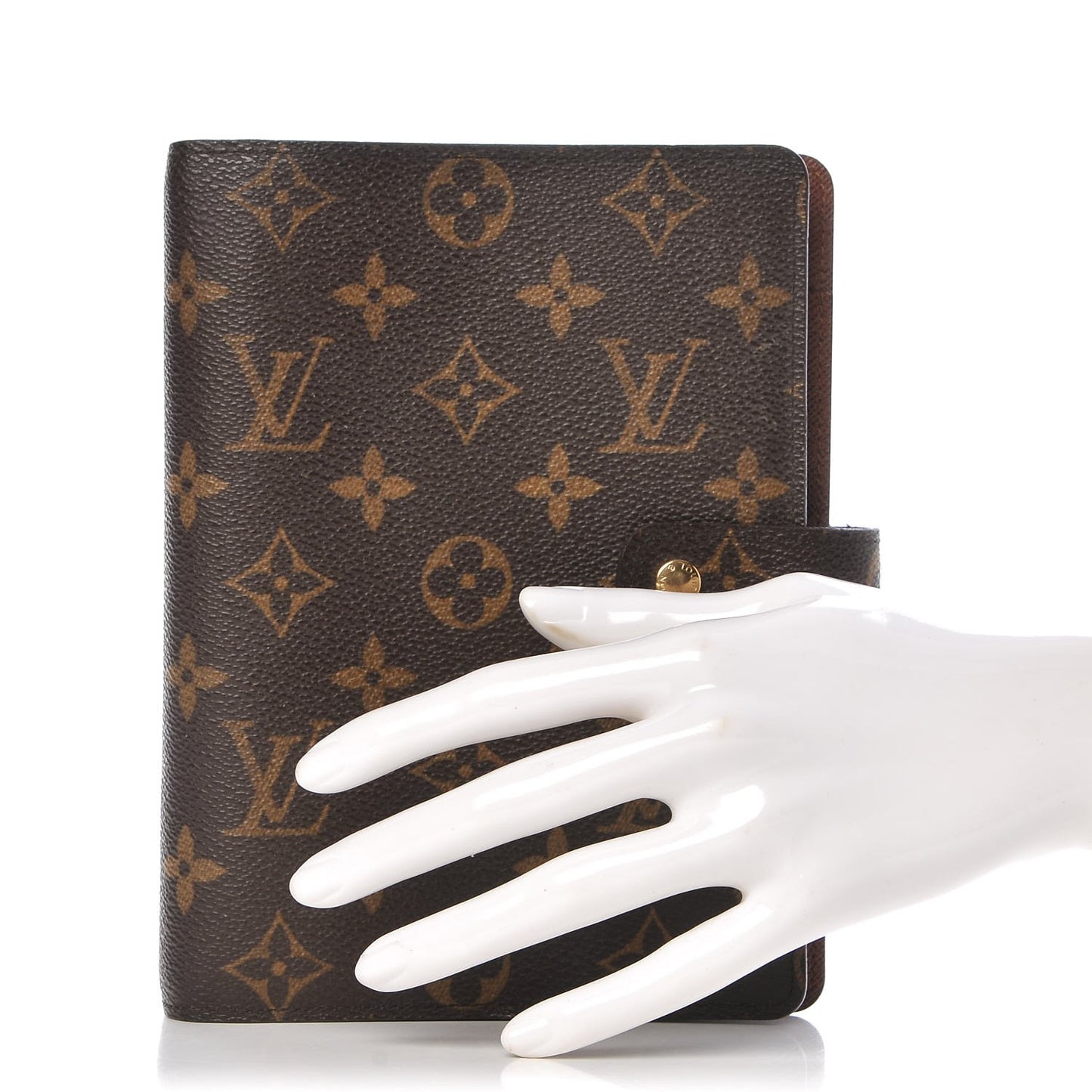 Monogram Medium Ring Agenda Cover