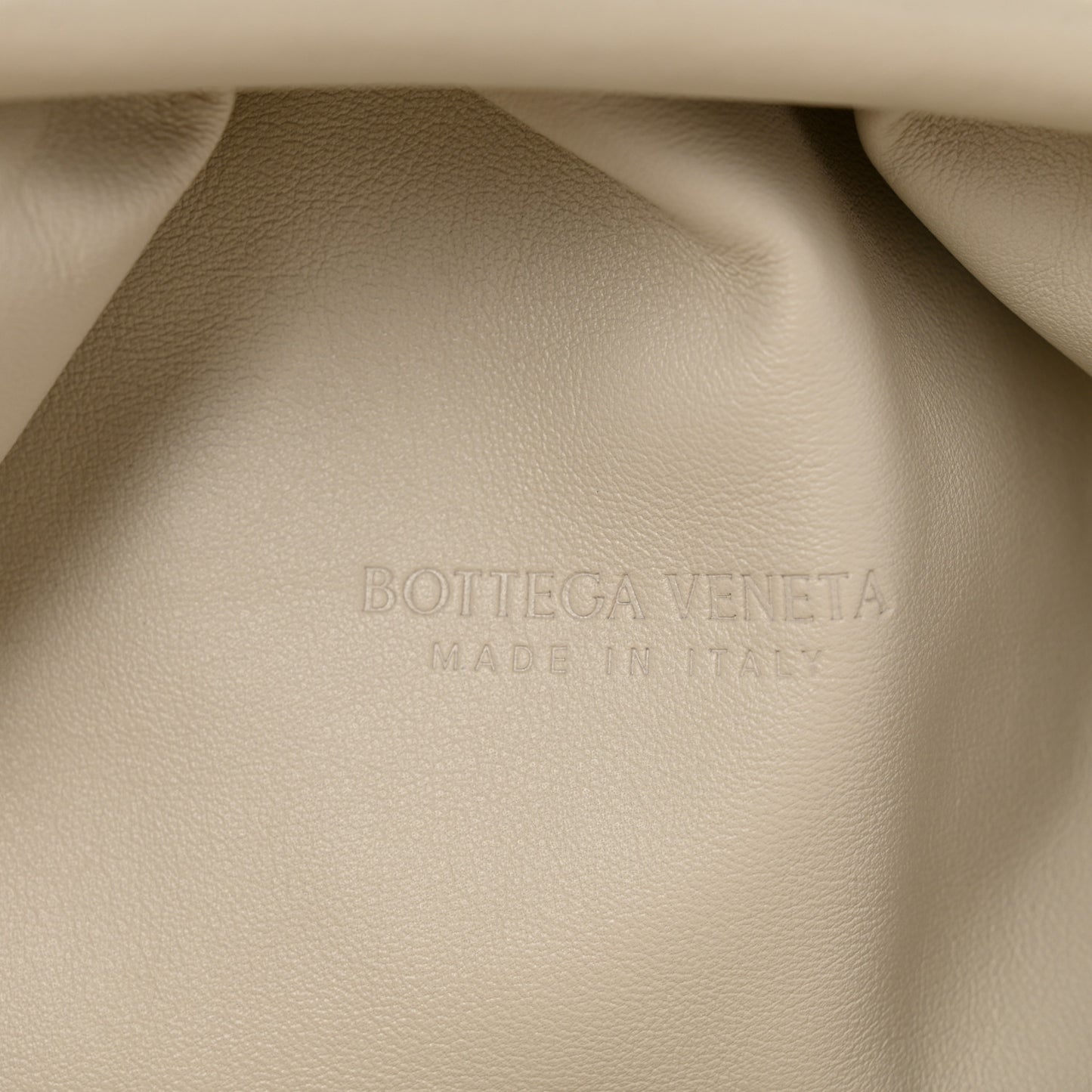 Smooth Butter Calf The Pouch Oversized Clutch Mist