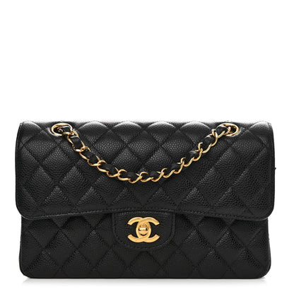 Chanel Caviar Quilted Small Double Flap Black 1 of 11