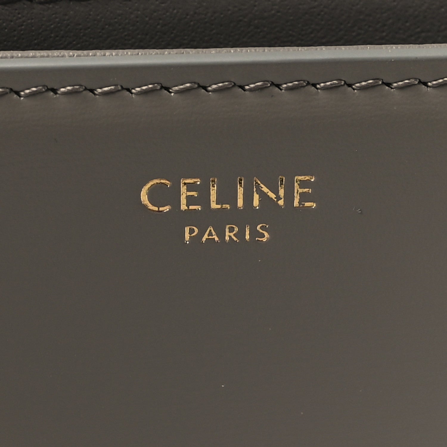 Celine Shiny Calfskin Medium Triomphe Pebble 6 of 10