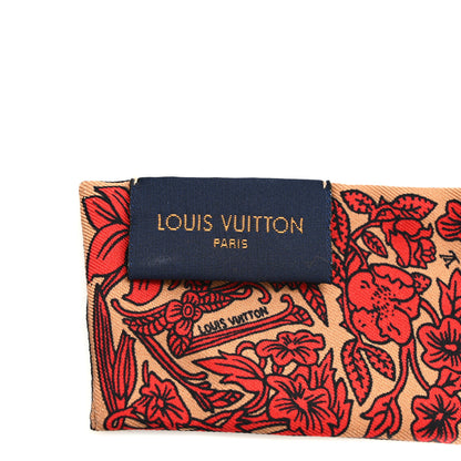 Louis Vuitton Silk Jeu De Louis BB Bandeau Beige 3 of 4