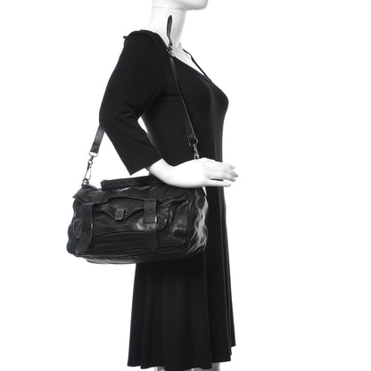 Proenza Schouler Lambskin Medium PS1 Satchel Black 2 of 13