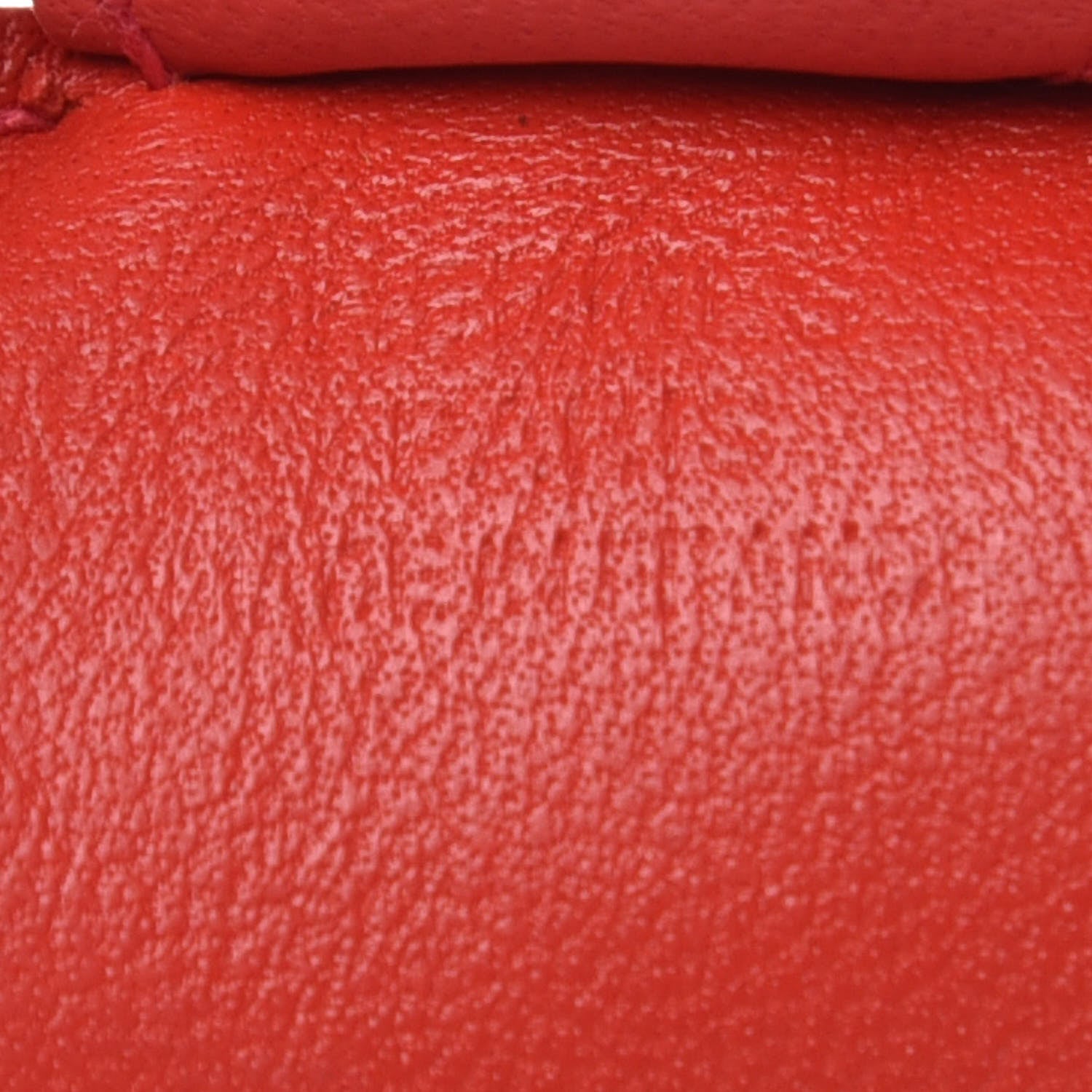 Hermes Milo Lambskin Grigri Rodeo Horse Bag Charm PM Rouge Indien Gold Bougainvillea 3 of 5