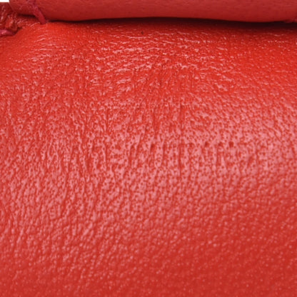 Hermes Milo Lambskin Grigri Rodeo Horse Bag Charm PM Rouge Indien Gold Bougainvillea 3 of 5