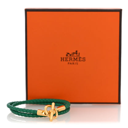 Hermes Swift Glenan Double Tour Bracelet T2 Bambou 5 of 5