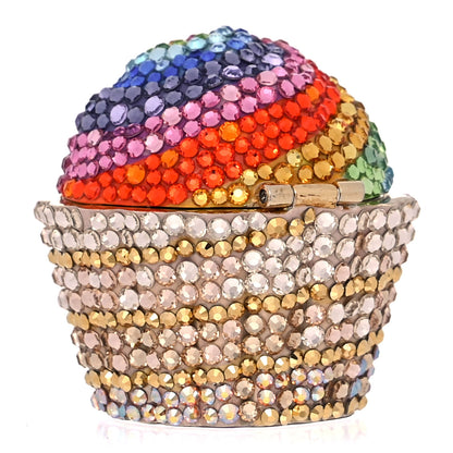 Judith Leiber Crystal Cupcake Pill Box 3 of 10