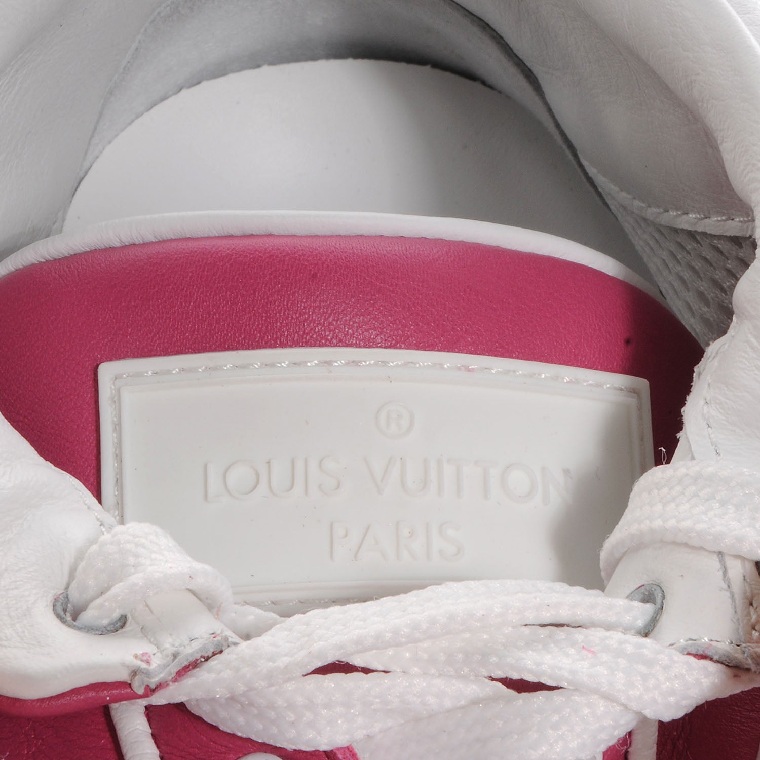 Louis Vuitton Leather Acapulco Sneakers 37 Fuchsia 5 of 7
