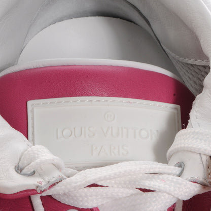 Louis Vuitton Leather Acapulco Sneakers 37 Fuchsia 5 of 7