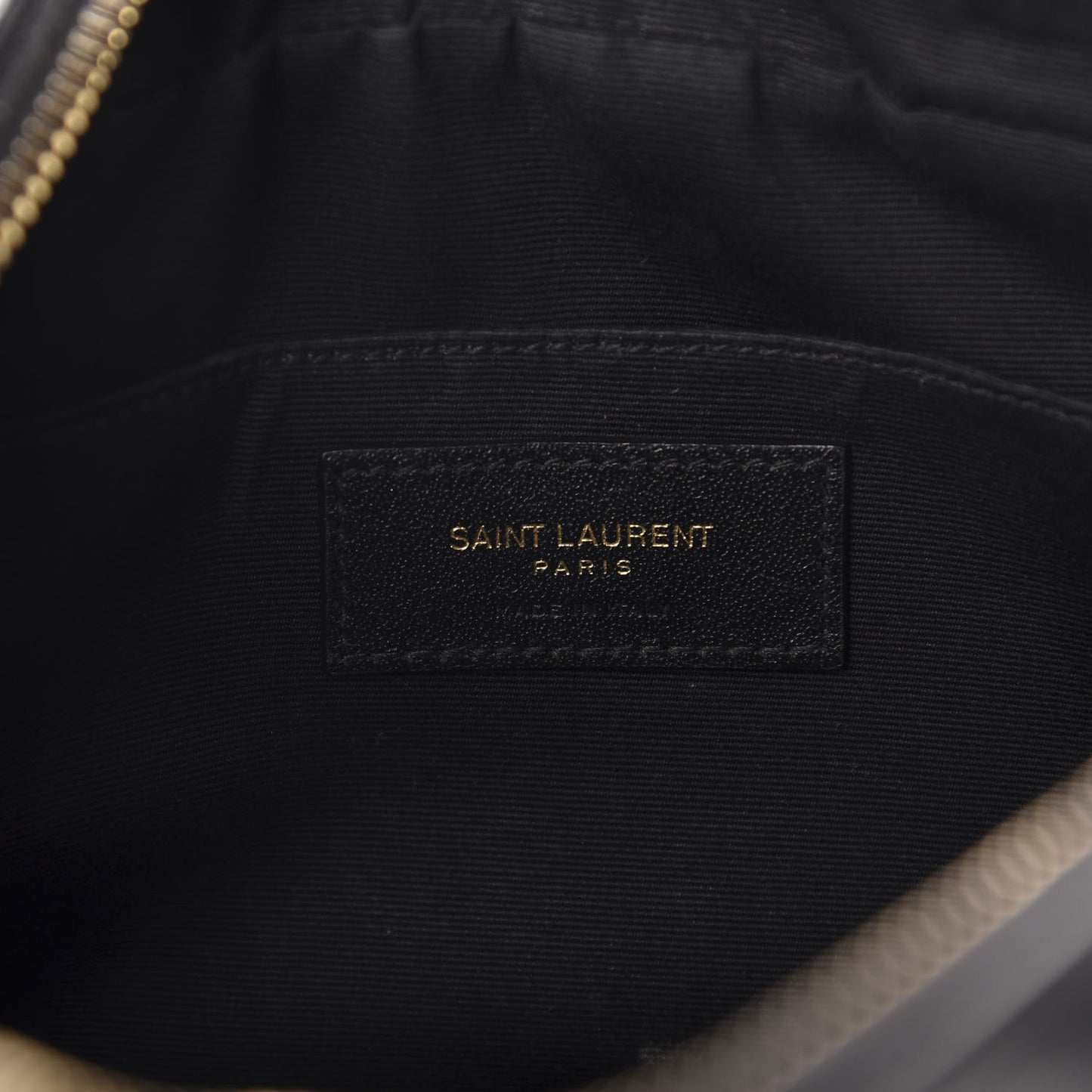 Calfskin Matelasse Monogram Lou Camera Bag Black