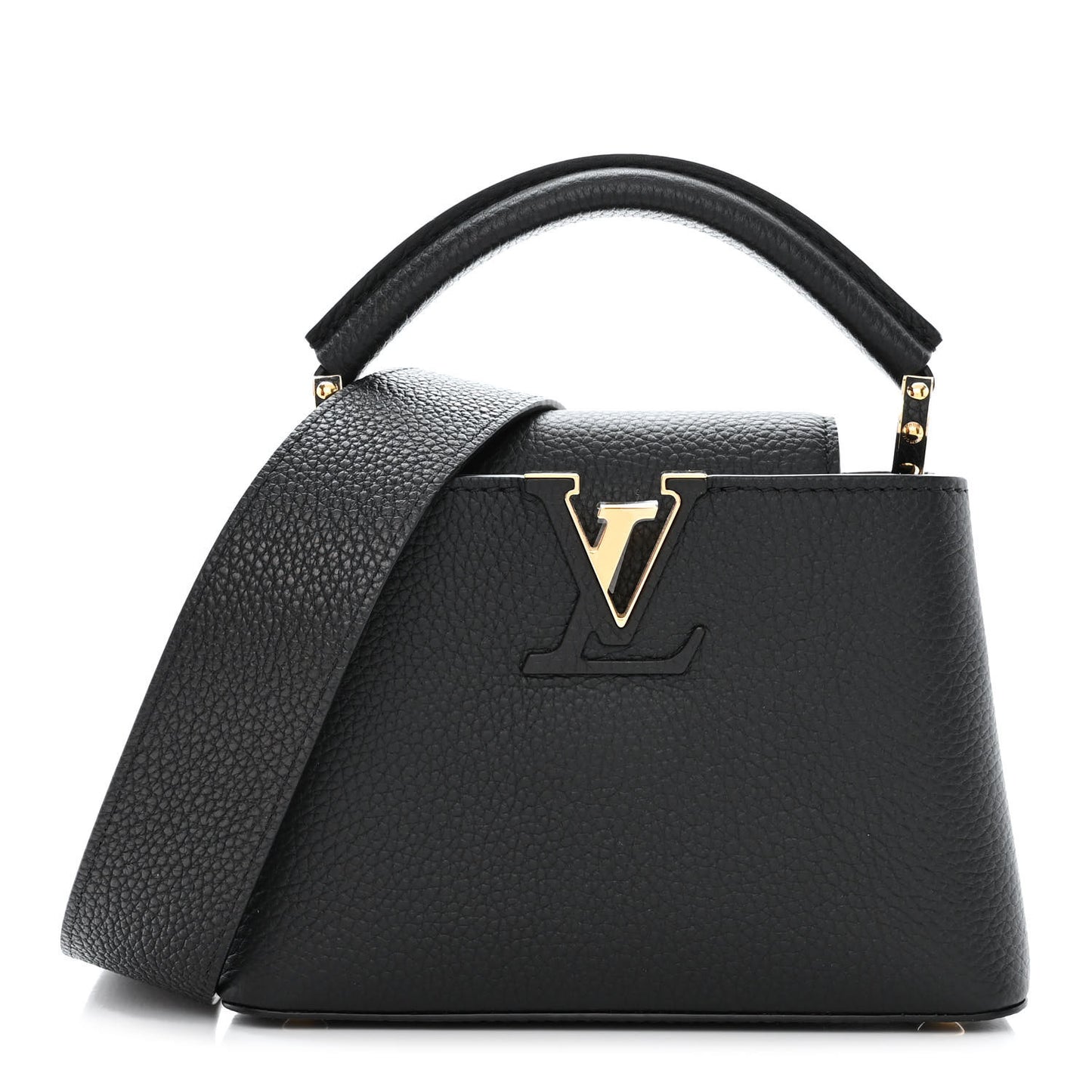 Taurillon Mini Capucines Black