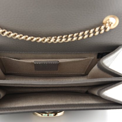 Gucci Dollar Calfskin Small Interlocking G Shoulder Bag Loess 5 of 11