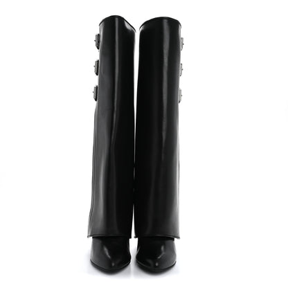 Givenchy Calfskin Shark Buckle Pant Boots 39 Black 2 of 7