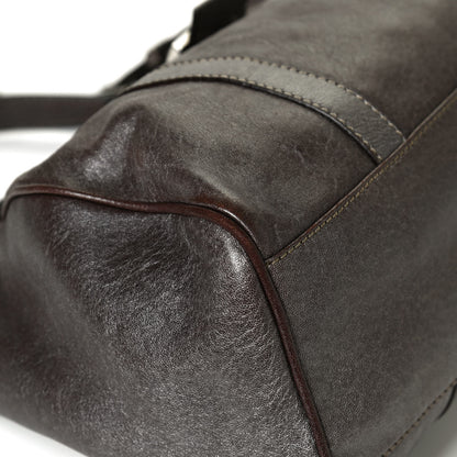 Fendi Metallic Calfskin Shoulder Bag Brown 11 of 12