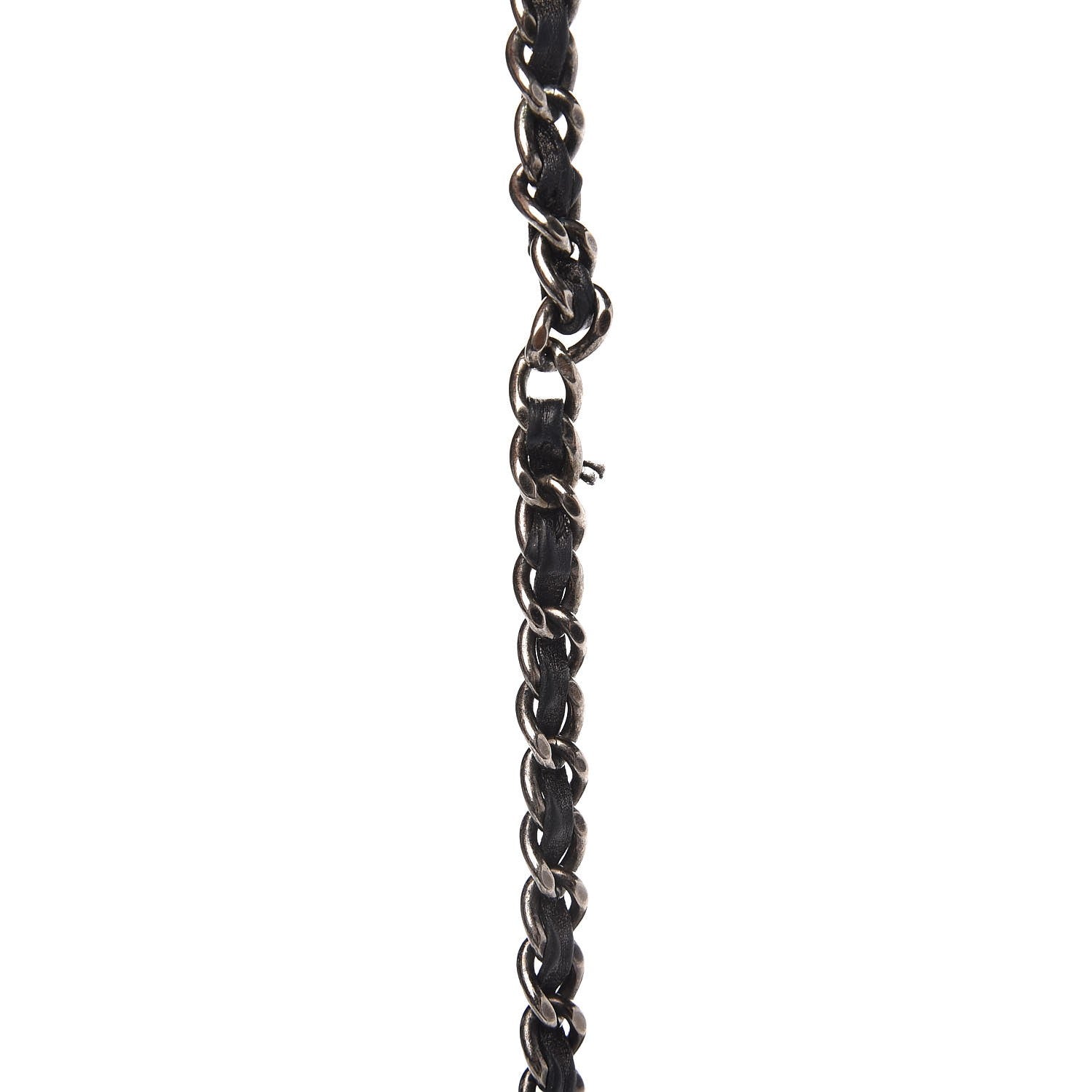 Chanel Aged Calfskin Reissue Wallet On Chain WOC Black 10 of 12