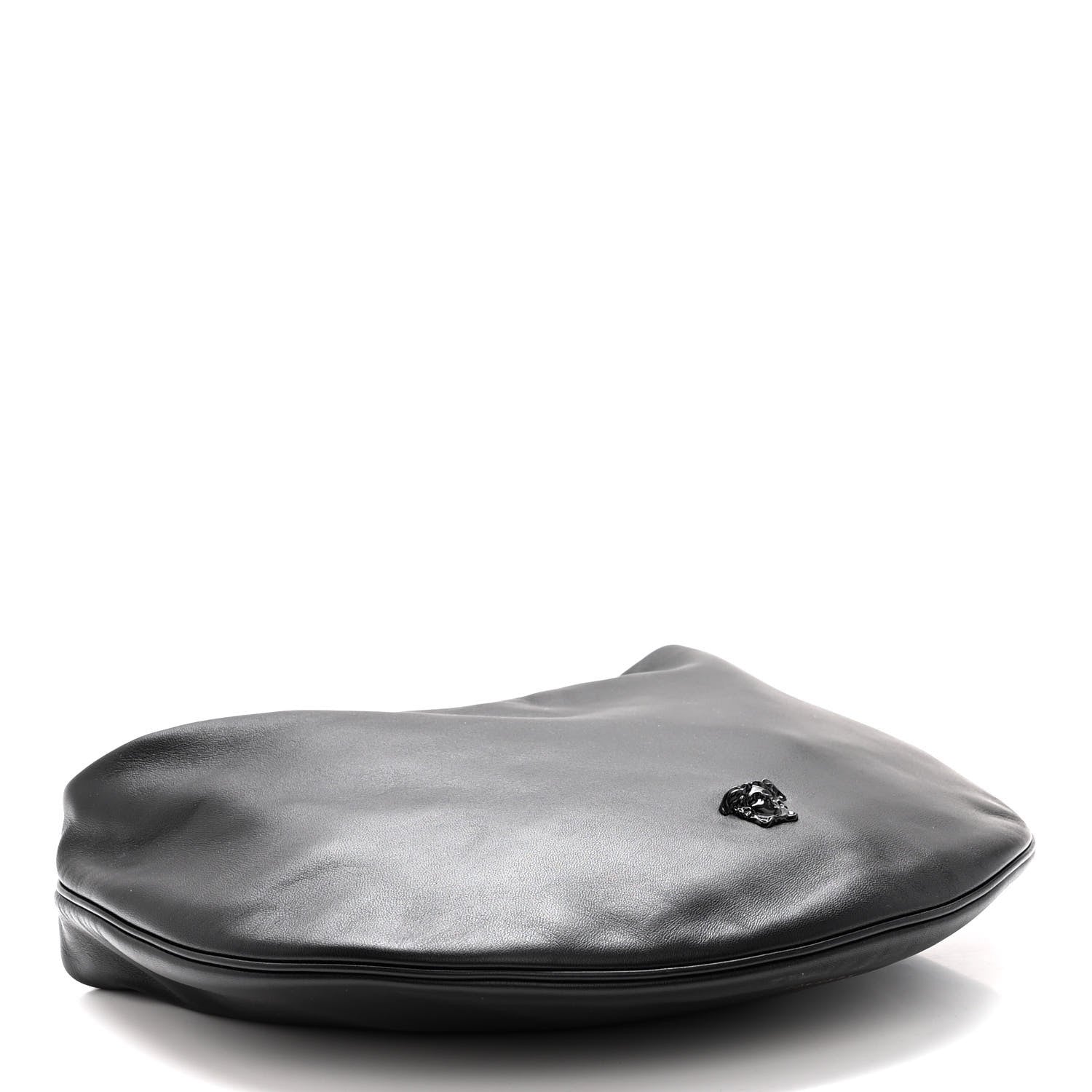 Versace Calfskin La Medusa Chain Hobo Black 4 of 9