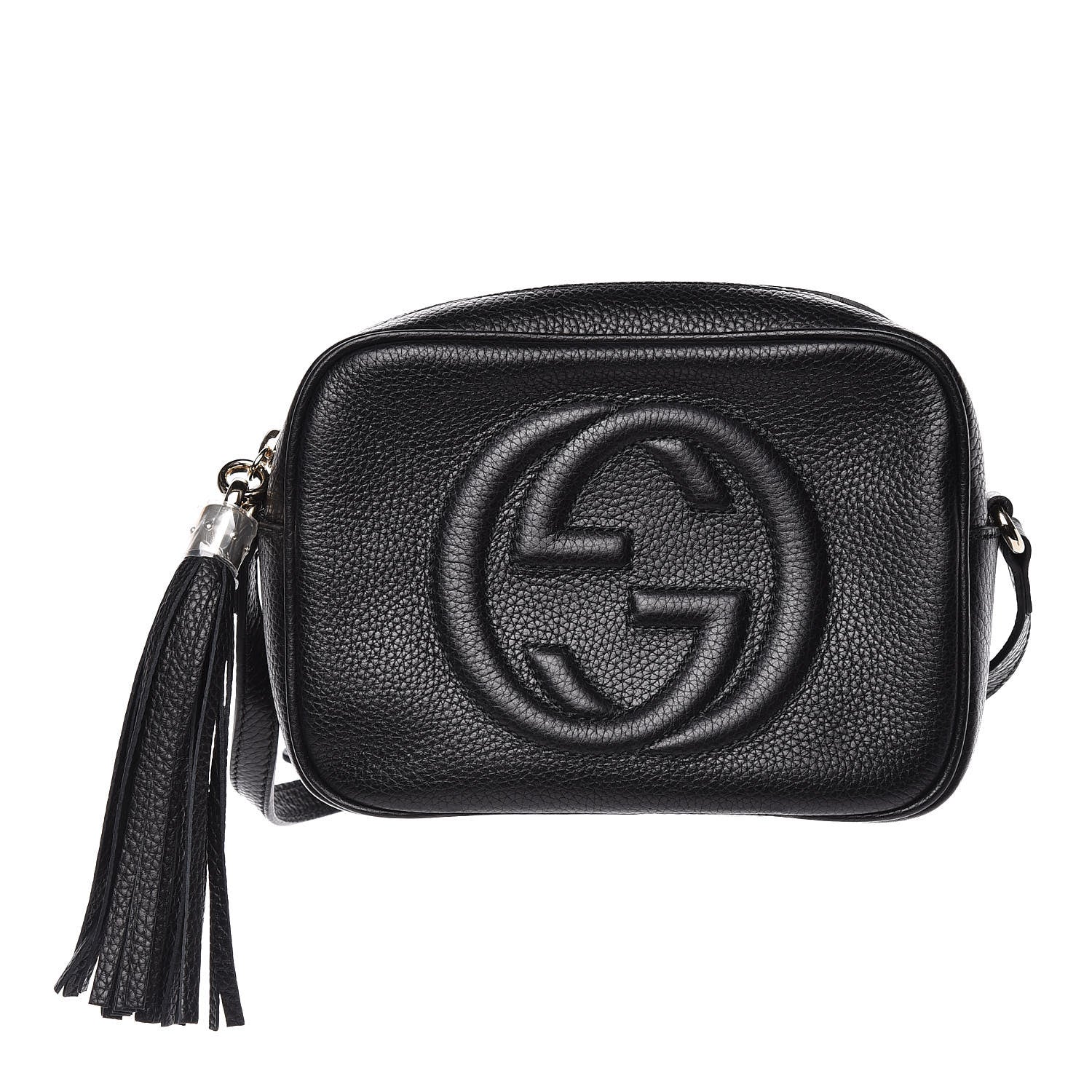 Gucci Pebbled Calfskin Small Soho Disco Bag Black 1 of 10