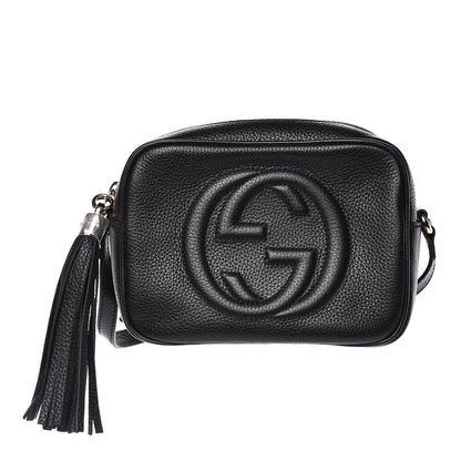 Gucci Pebbled Calfskin Small Soho Disco Bag Black 1 of 10