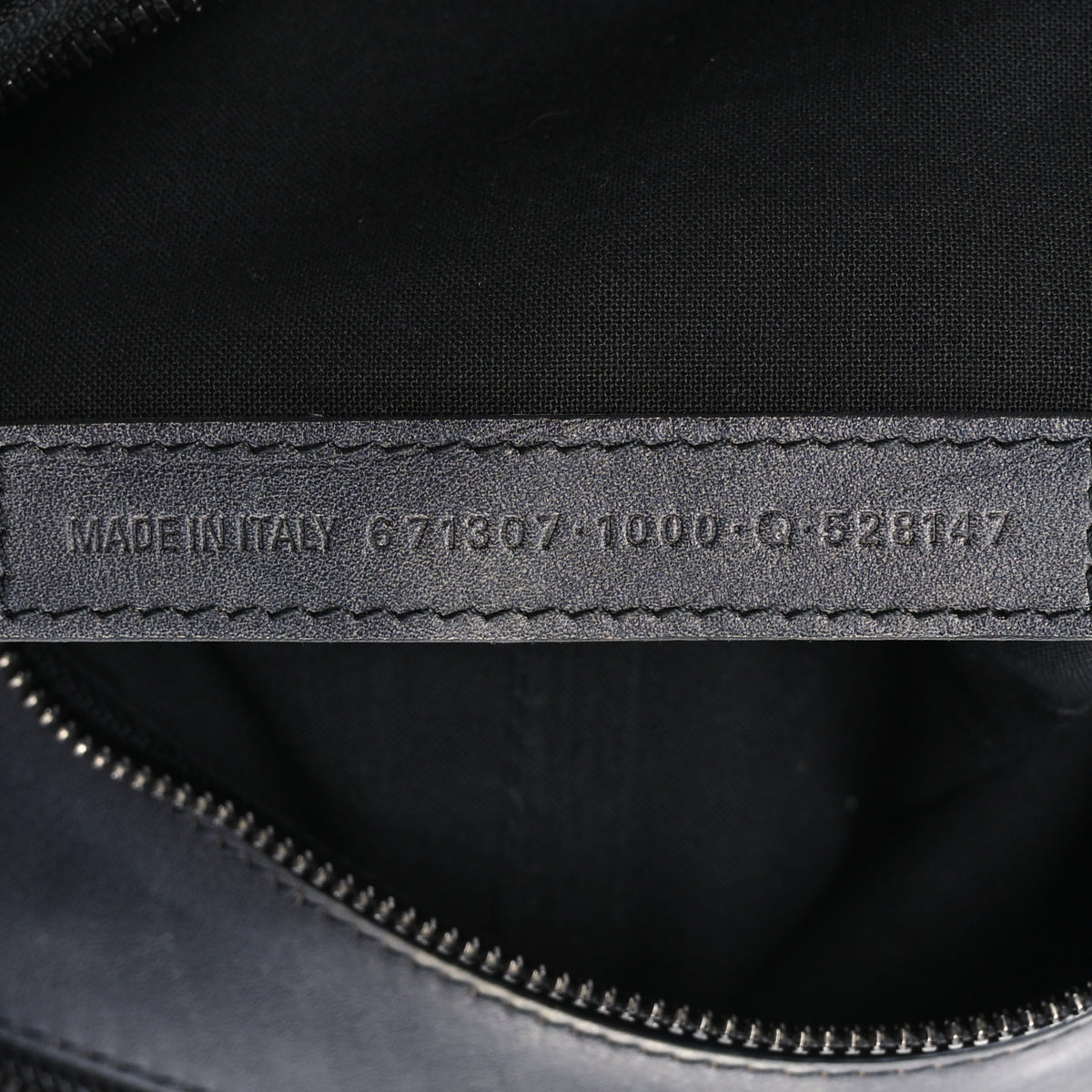 Balenciaga Used Calfskin Small Le Cagole Shoulder Bag Black 7 of 10