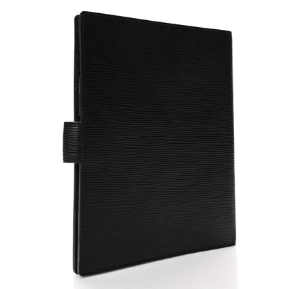 Louis Vuitton Epi Large Ring Agenda Black 3 of 8