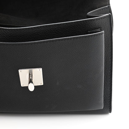 Louis Vuitton Soft Calfskin Mylockme Chain Bag BB Black 10 of 11