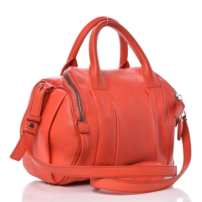 Alexander Wang Pebbled Lambskin Rockie Tang Pale Gold Hardware 4 of 14