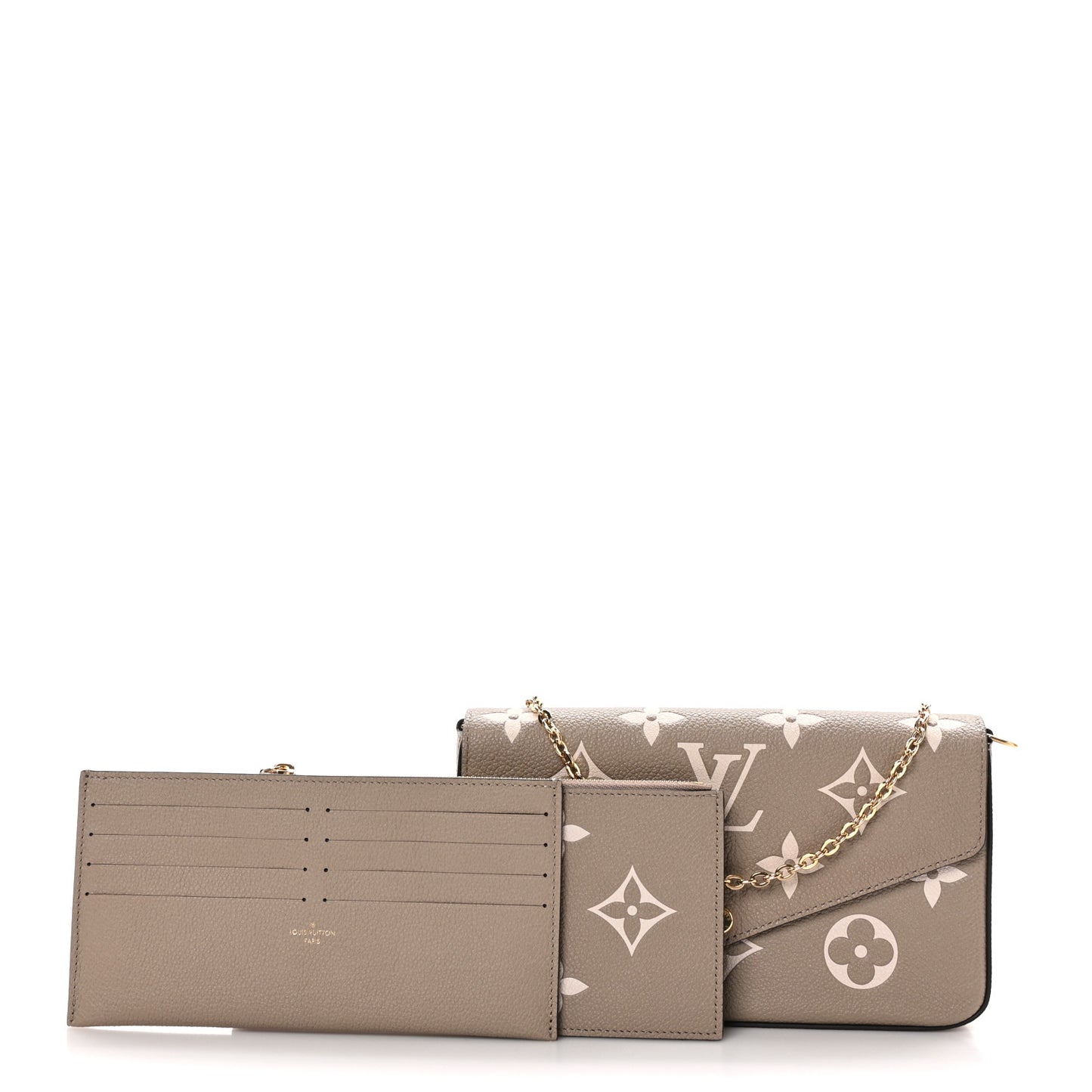 Empreinte Monogram Giant Felicie Pochette Tourterelle Creme