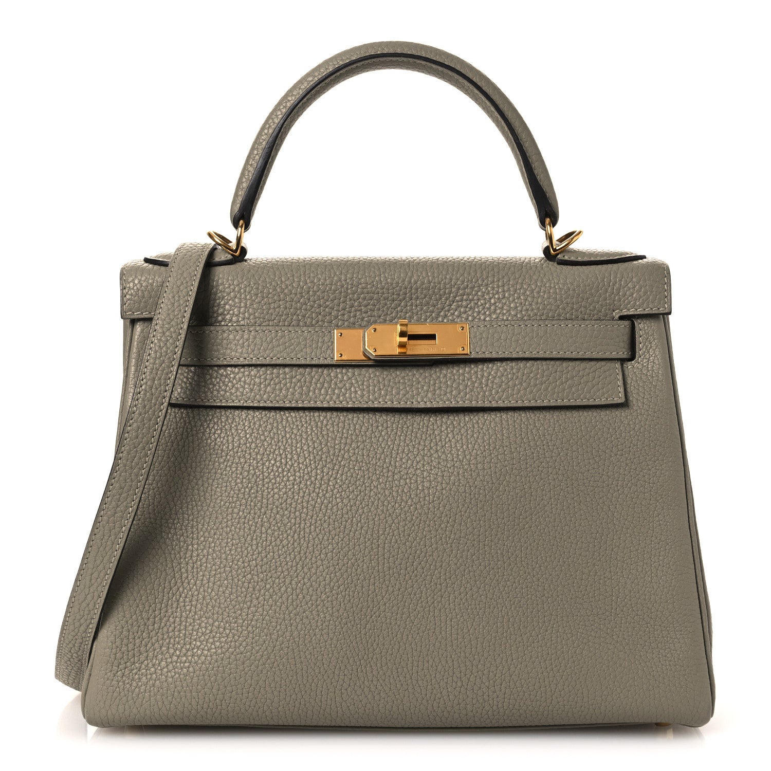 Hermes Togo Kelly Retourne 28 Sauge 1 of 14