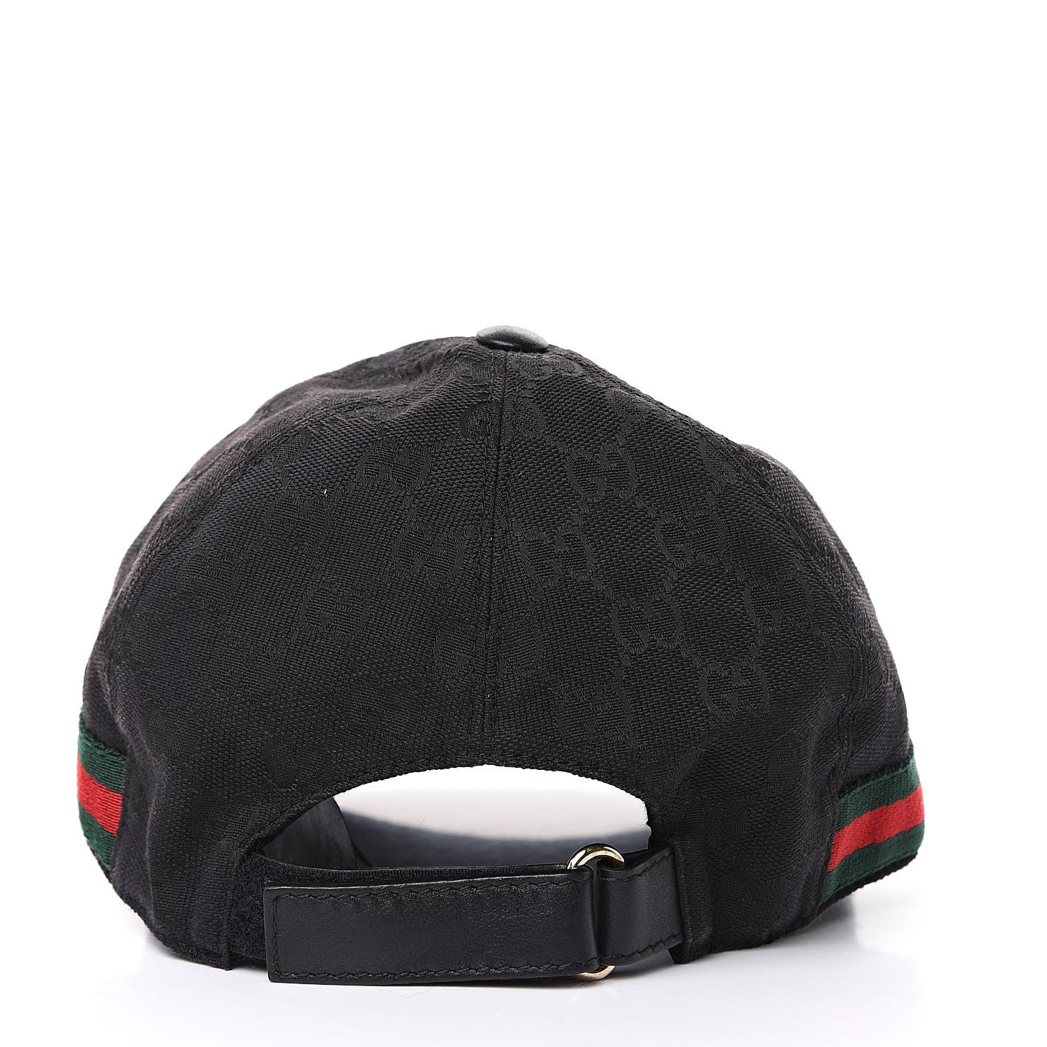 Gucci Monogram Web Baseball Hat M Black 4 of 7